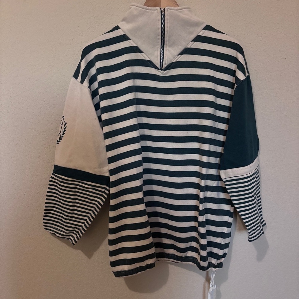 Vintage Justin Allen XTRA New York Half Zip Sweatshirt